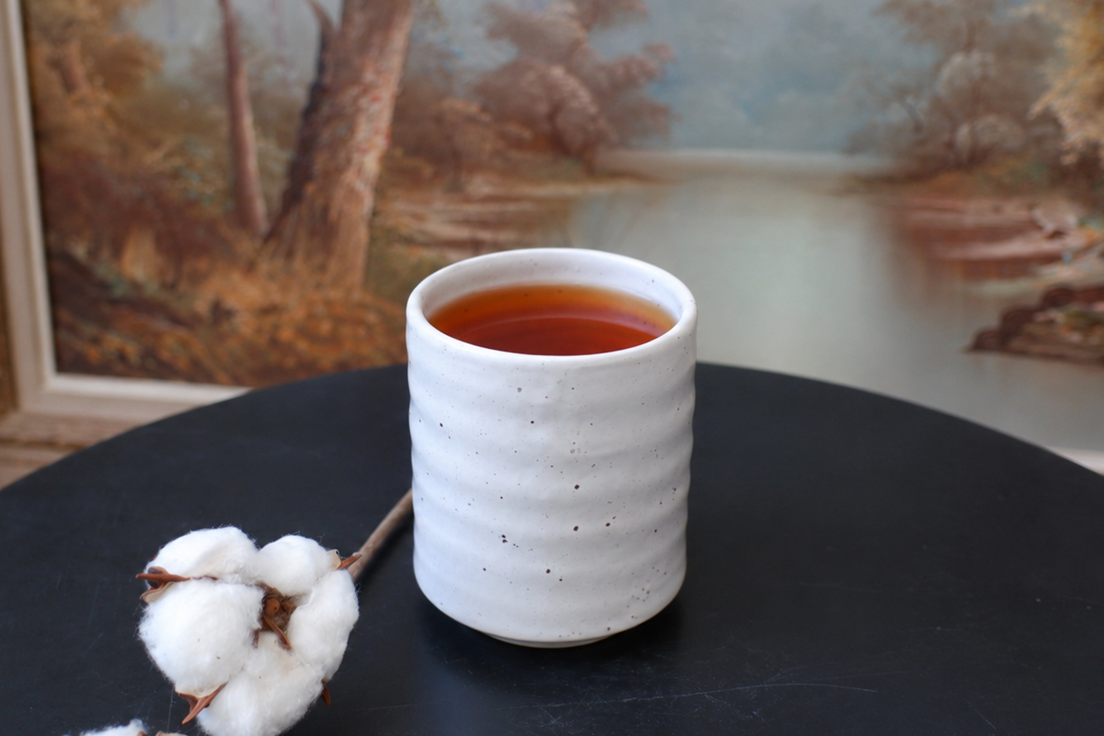 Tasse à thé ondulée