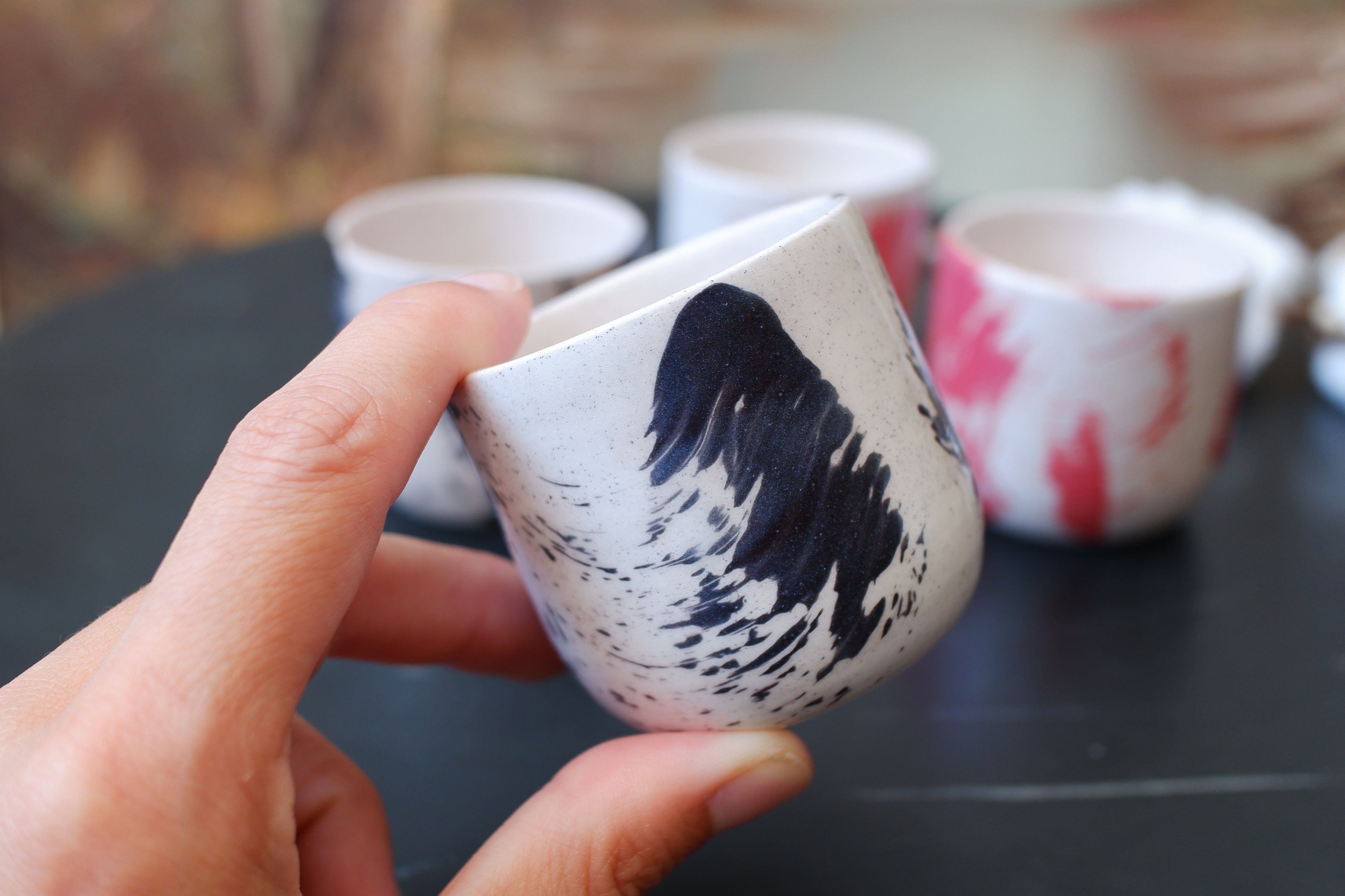 Tasse à expresso Calligraphie